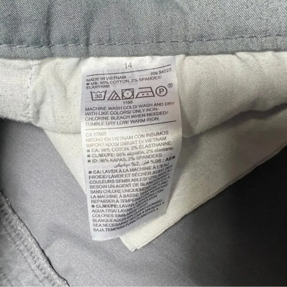 Old Navy Everyday Short, Gray, Size 14